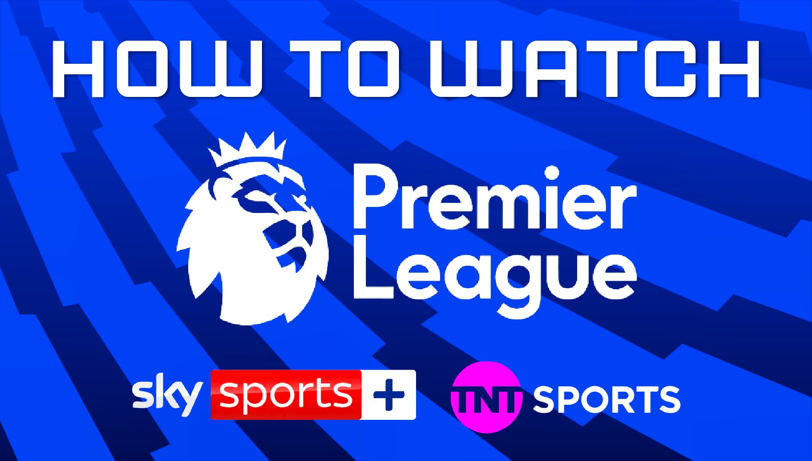 The Premier League logo with the Sky Sports and TNT Sports logos below.
